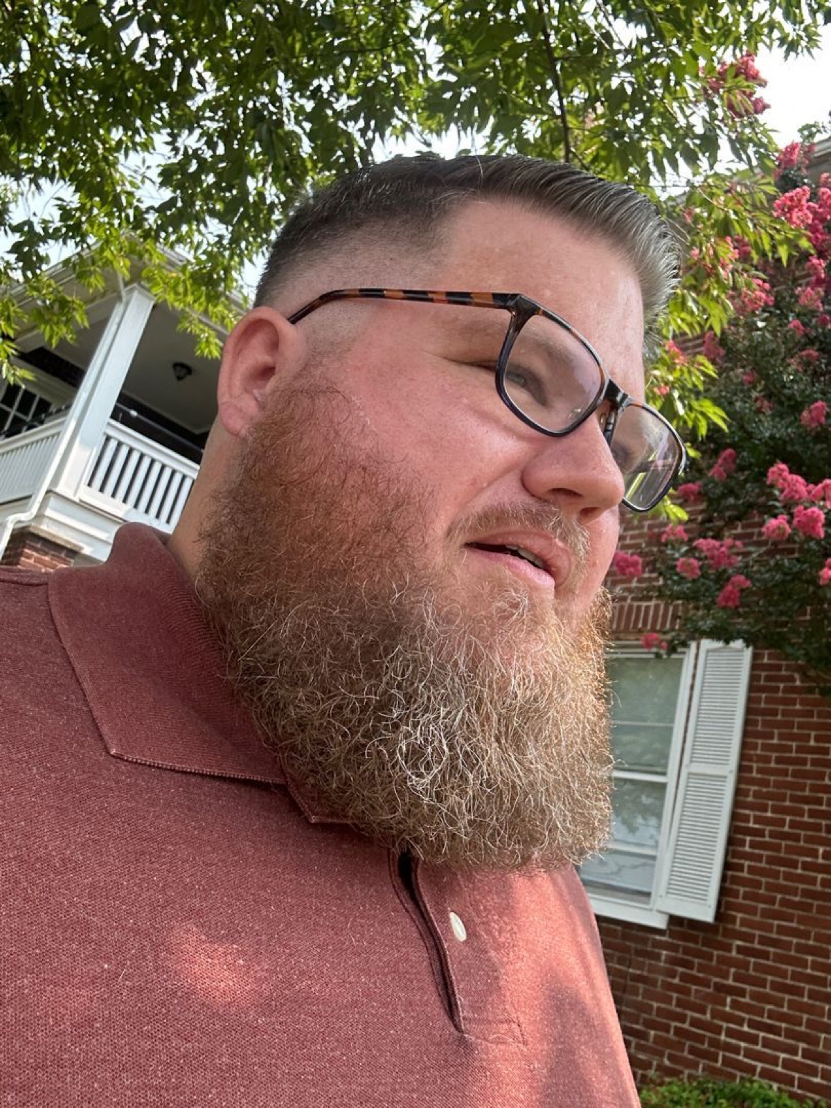 Haircut and beard portfolio work by Steve at Proud Pops Barbershop